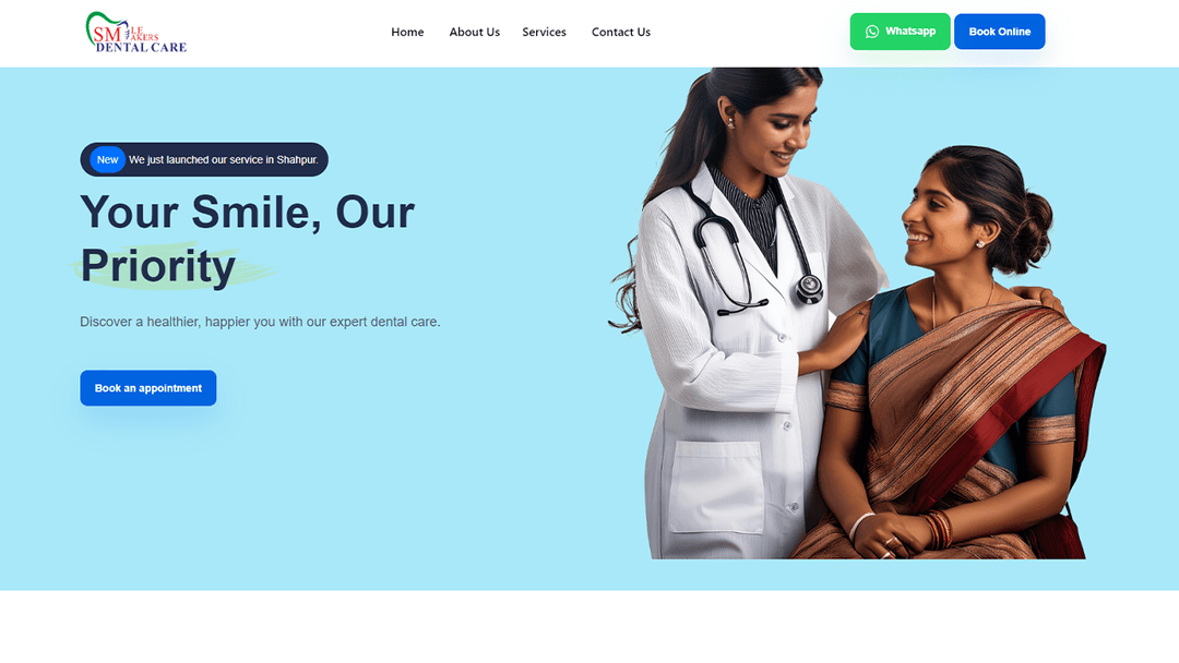 DentalCare Website